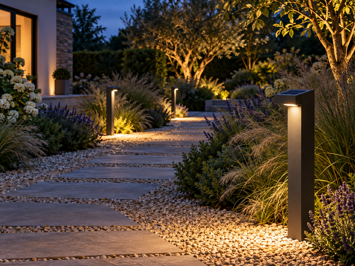 Representative garden light design concept